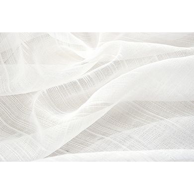 Erica Doily Stripe Grommet Panel Pair