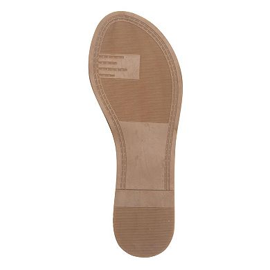 Roxoni Women’s Open-Toe Slide Sandals Comfortable Indoor/Outdoor Summer Slippers