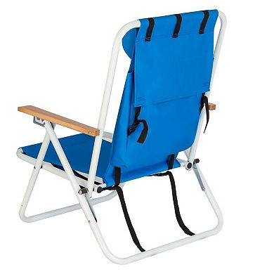 Folding Portable Backpack Beach Chair for Camping Hiking Fishing