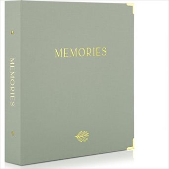 Linen 4x6 Photo Album Holds 500 Photos for Family Wedding Memories
