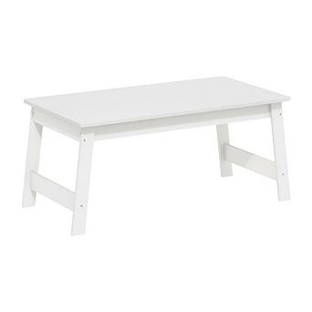 FurniFact Coffee Table with Minimalist Design and Lightweight Build