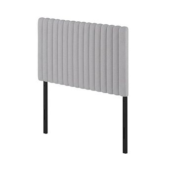 FurniFact Tufted Upholstered Queen Headboard with Cushioned Backrest