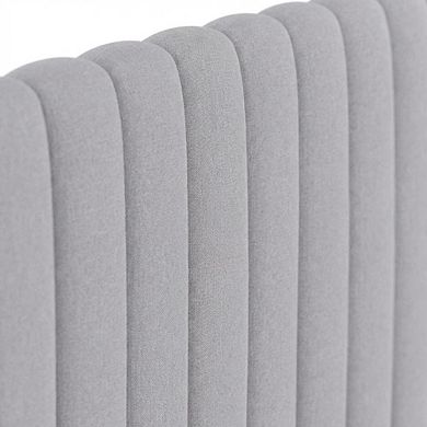 FurniFact Tufted Upholstered Queen Headboard with Cushioned Backrest