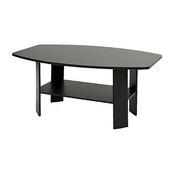 FurniFact Coffee Table with Minimalist Design and Sturdy Wood Construction