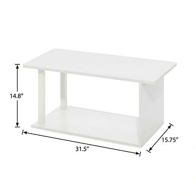 FurniFact Coffee Table with Modern Minimalist Design and Durable Construction