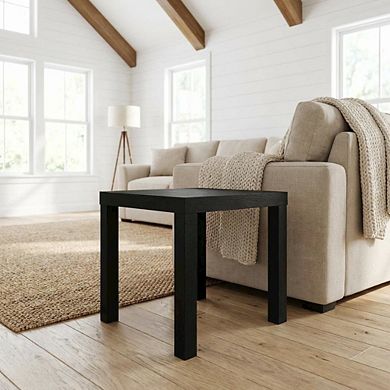 FurniFact Square Coffee Table with Minimalist Design and Lightweight Frame