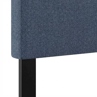 FurniFact Upholstered King Headboard with Tufted Design for Bedroom