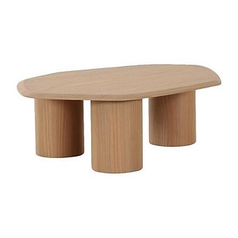 Starlight Canyon Home Veneer Coffee Table with Solid and Manufactured Wood Construction