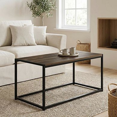 FurniFact Coffee Table with Modern Design and Compact Lightweight Build