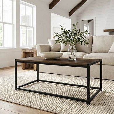 FurniFact Coffee Table with Modern Design and Compact Lightweight Build