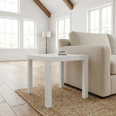 FurniFact Square Coffee Table with Minimalist Design and Sturdy Construction