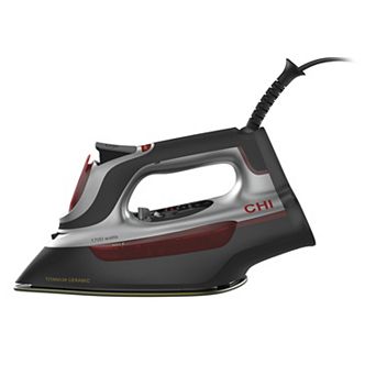 CHI 1700W Professional Steam Iron with Titanium-Infused Soleplate