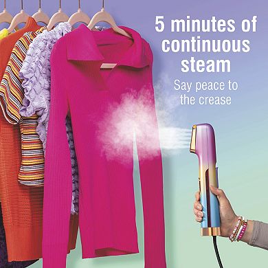 CHI VIBES Compact Garment Steamer with Travel Bag