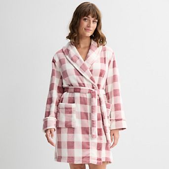 Women's Sonoma Goods For Life® Short Plush Wrap Robe