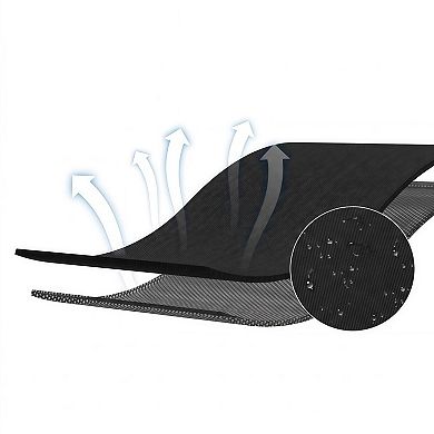 Portable Folding Camping Cot with Carrying Bag Aluminum Frame