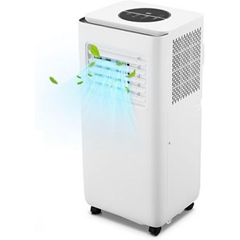 Portable Water Cooled Air Conditioner, Touch Screen & Remote Operation for Bedroom & Office