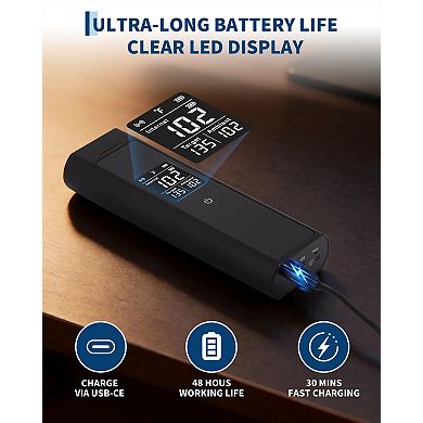 Single Ultra-Thin Probe Digital Meat Thermometer for Grilling