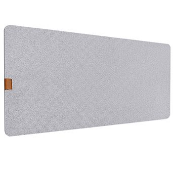 Large Felt Desk Mat Extended Mouse Pad with Dotted Backing Protective Surface