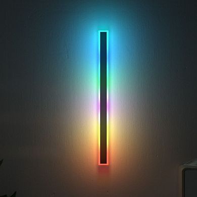 RGBW Color-changing Rectangle Wall Light//40 Inch