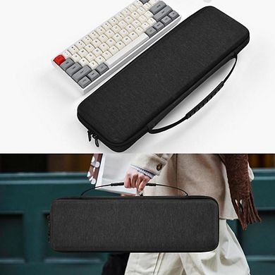 60% Keyboard Case, Hard Travel Carrying Case for 61 Keys Keyboard Cover