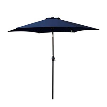 9 Ft Patio Umbrella With Vented Canopy