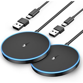 2 Pack Magnetic Wireless Charger 15w Apple Mag-Safe Charger for iPhone 16 Pro Max/16 Pro/16/16 Plus/