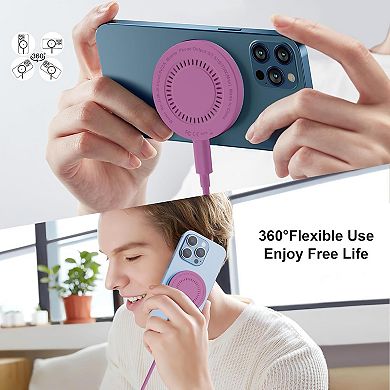 Magnetic Wireless Charger Fast Apple Mag-Safe Charger for iPhone 15 Pro Max/15 Pro/15/15 Plus/14/13