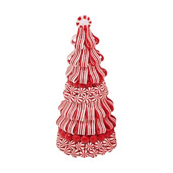 9-Inch Peppermint Tree Figurine