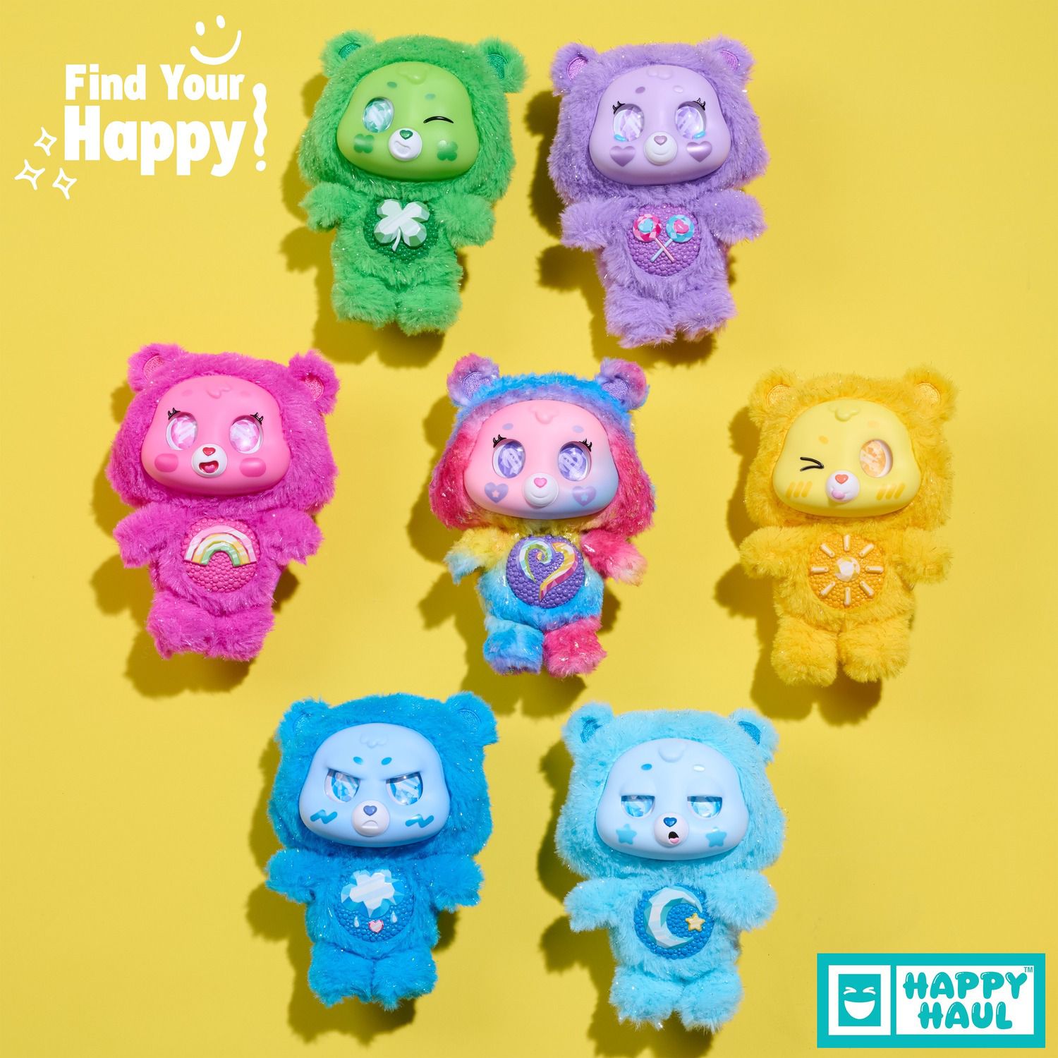 Детская мягкая игрушка Just Play Care Bears Sparkle with Care Vinyl Plush - Styles May Vary — фото 3
