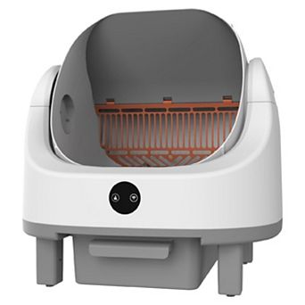 Open-Top Self Cleaning Cat Litter Box, Automatic Litter Box , 9l Waste Bin