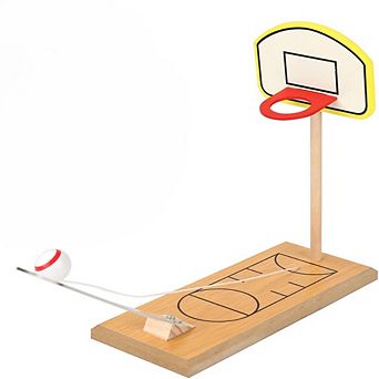 Wooden Mini Desktop Basketball Toy