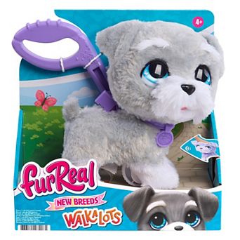 Just Play furReal Walk-a-Lots Schnauzer Interactive Plush Toy