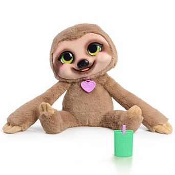 Just Play furReal Snuggles the Smiling Sloth Interactive Plush Toy