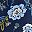 Navy Paisley Bloom