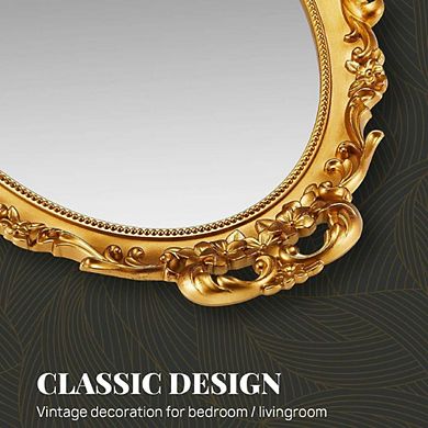 Chic Oval Decorative Mirror