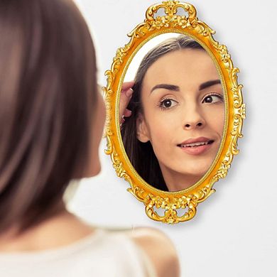 Chic Oval Decorative Mirror