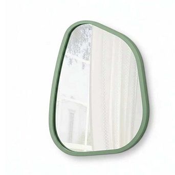 Irregular Shaped Frame Decorative Accent Mirror