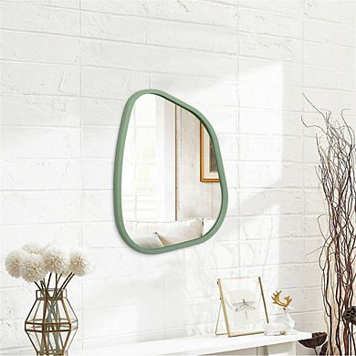 Irregular Shaped Frame Decorative Accent Mirror