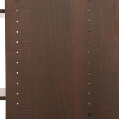 30 in. Espresso Corner Closet Organizer