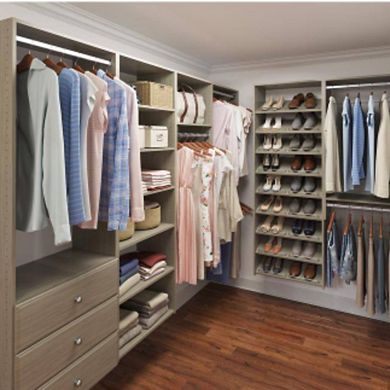 25 in. Rustic Grey Closet Tower
