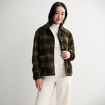 Women's Sonoma Goods For Life® Cozy Button-Up Jacket