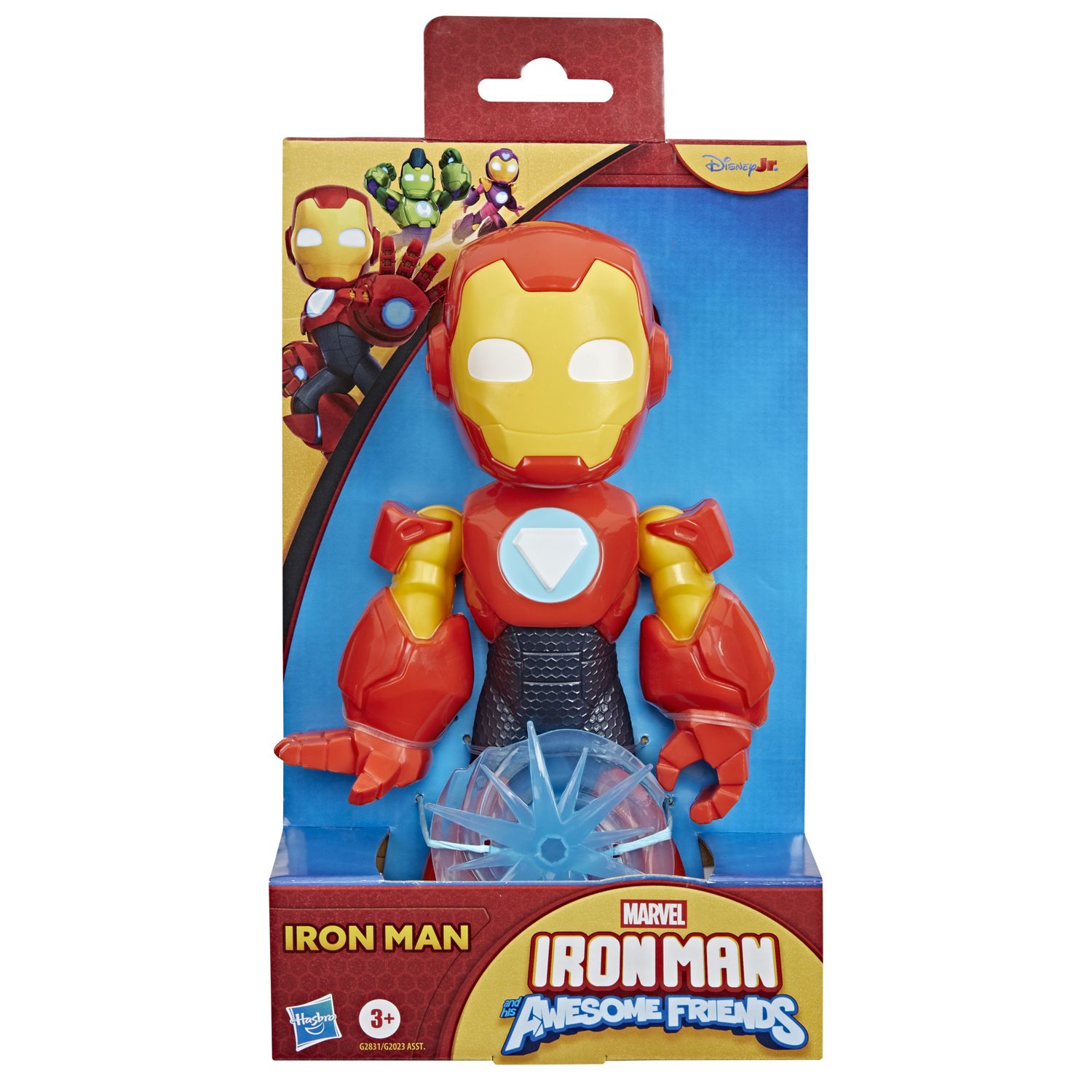 Детская фигурка Marvel Iron Man & His Awesome Friends Iron Man Supersized Action Figure by Hasbro — фото 2