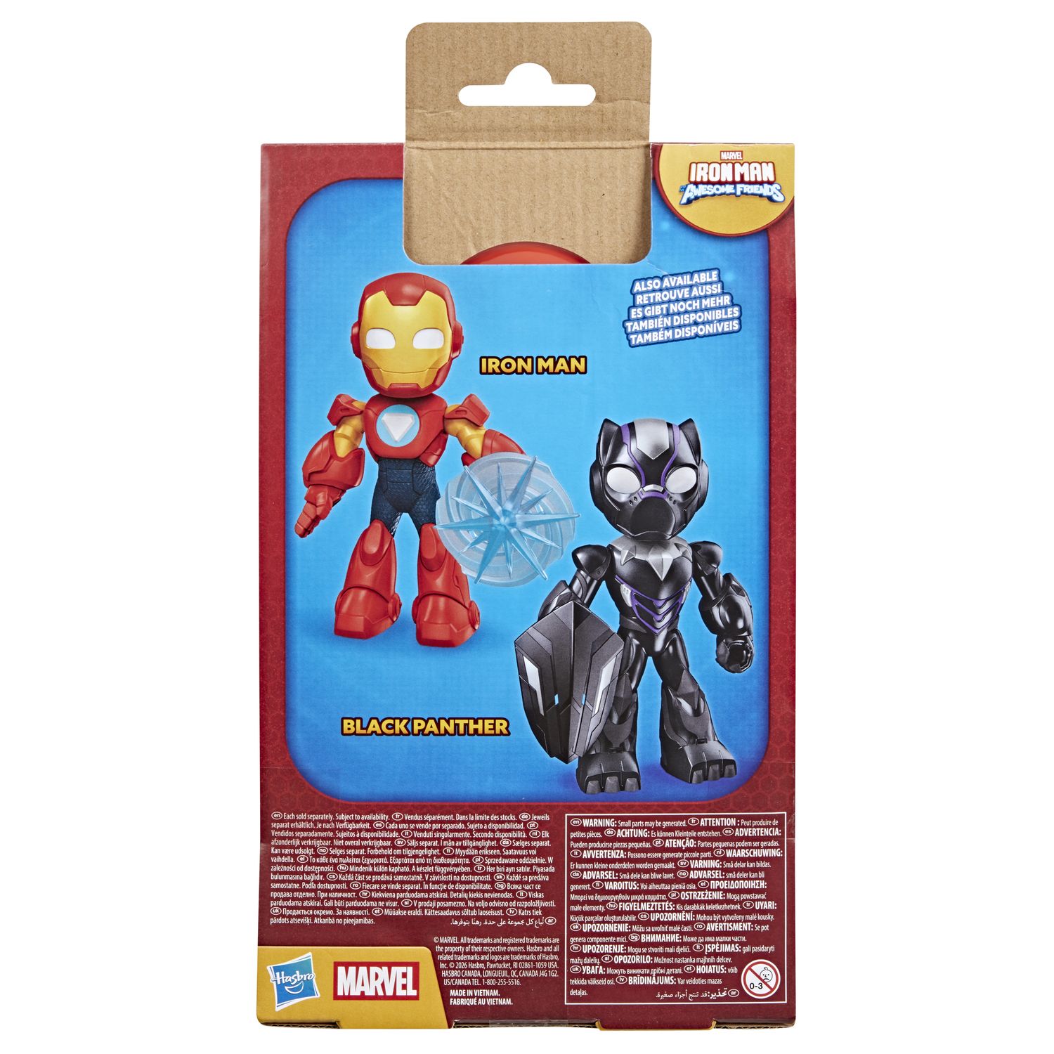 Детская фигурка Marvel Iron Man & His Awesome Friends Iron Man Supersized Action Figure by Hasbro — фото 3