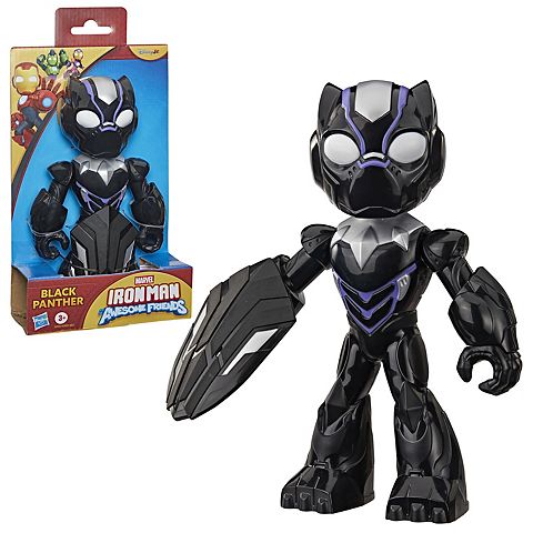 Детские фигурки Marvel Iron Man & His Awesome Friends Black Panther Supersized Action Figure by Hasbro
