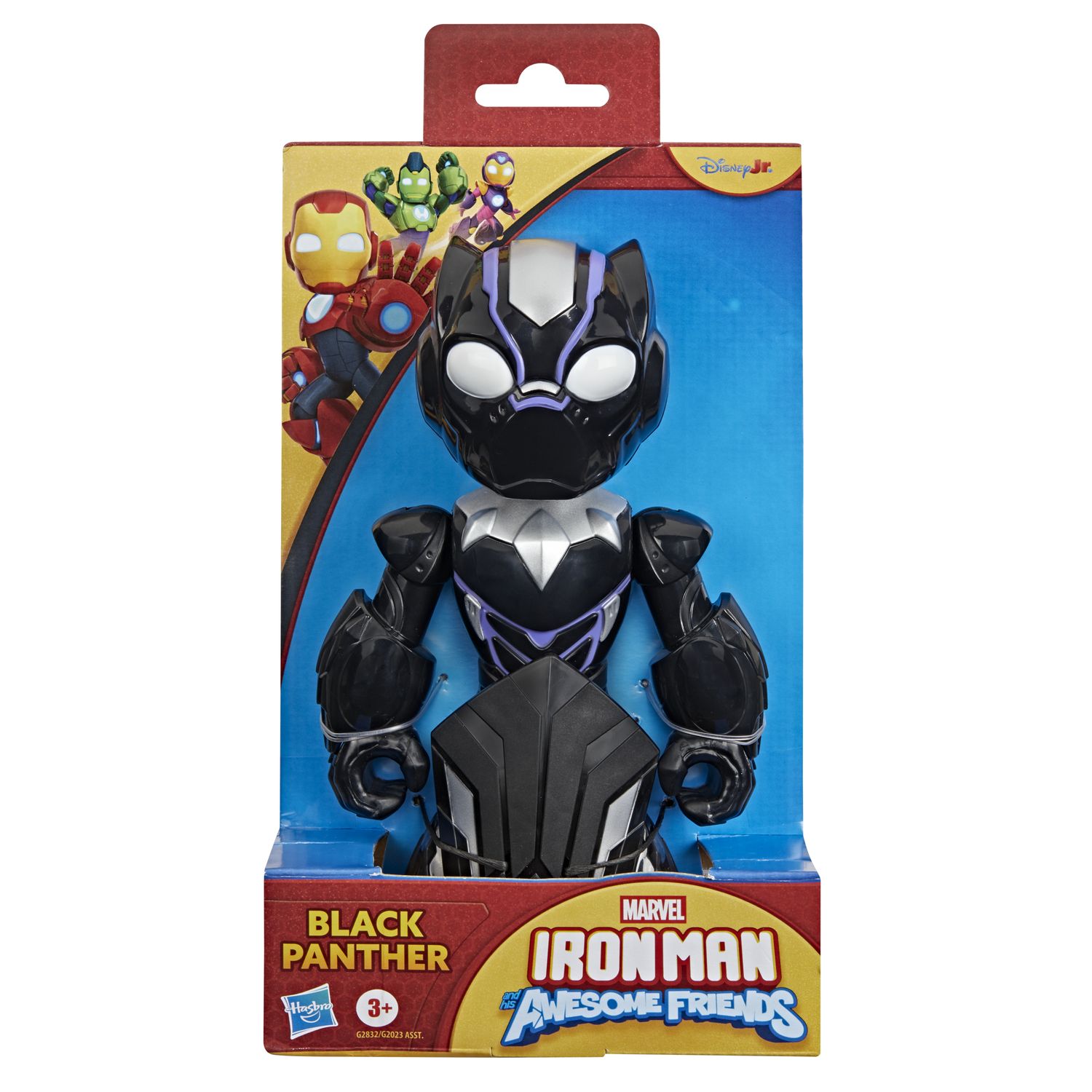 Детская фигурка Marvel Iron Man & His Awesome Friends Black Panther Supersized Action Figure by Hasbro — фото 2
