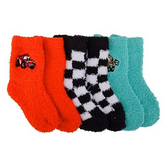 Toddler Boy Disney / Pixar's Cars 3-Pack Cozy Crew Socks