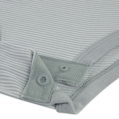 Baby Nike Long Sleeve Striped Bodysuit & Pants 2-Piece Set
