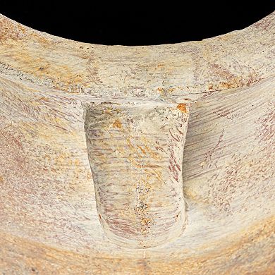 Hello Honey Whitewashed Terra-cotta Urn