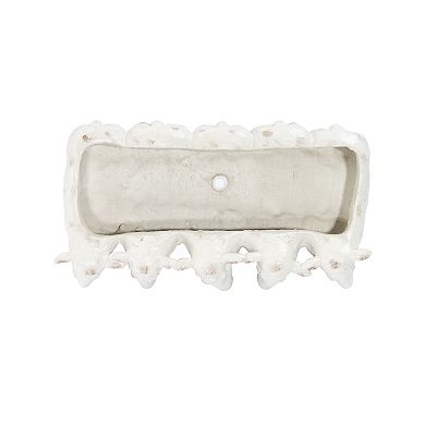 Hello Honey Farmhouse Resin Sheep Planter, White
