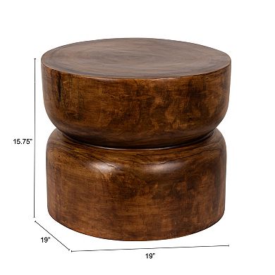 Hello Honey Paulownia Wood Table, Walnut Finish
